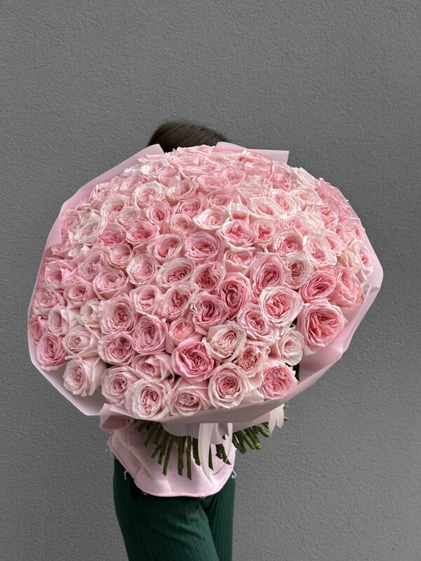 Bouquet of roses Pink O'Hara