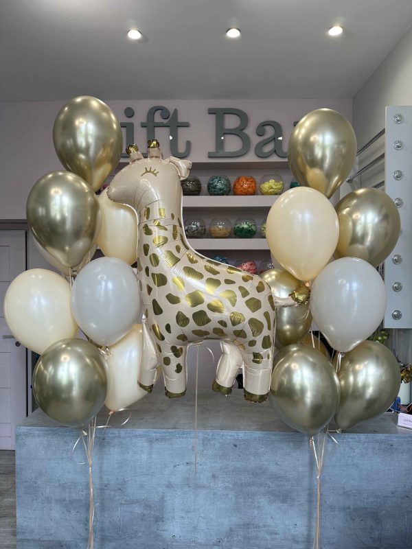 Balloon set with giraffe