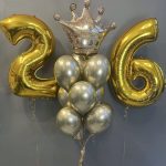 Queen of life balloons set