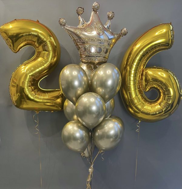 Queen of life balloons set