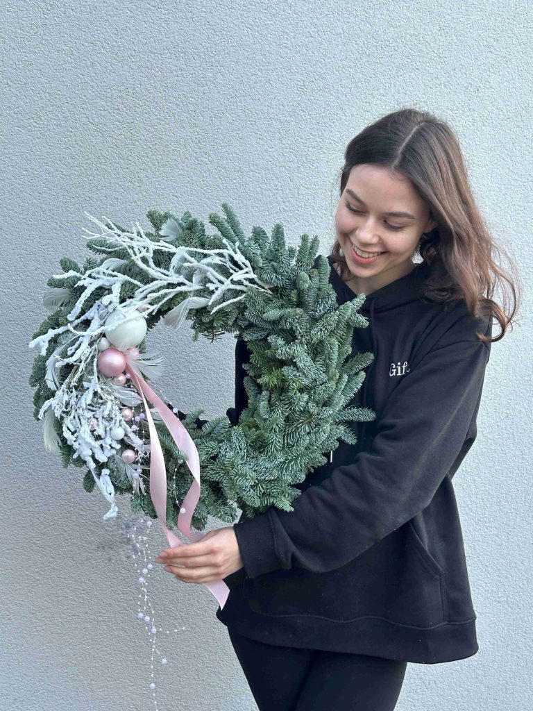 Wreath “White Christmas”