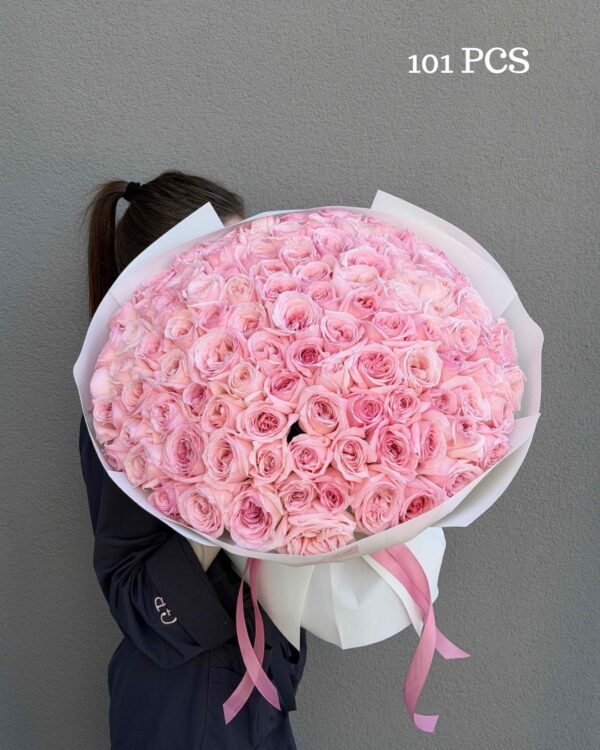 Bukiet róż Pink O’Hara