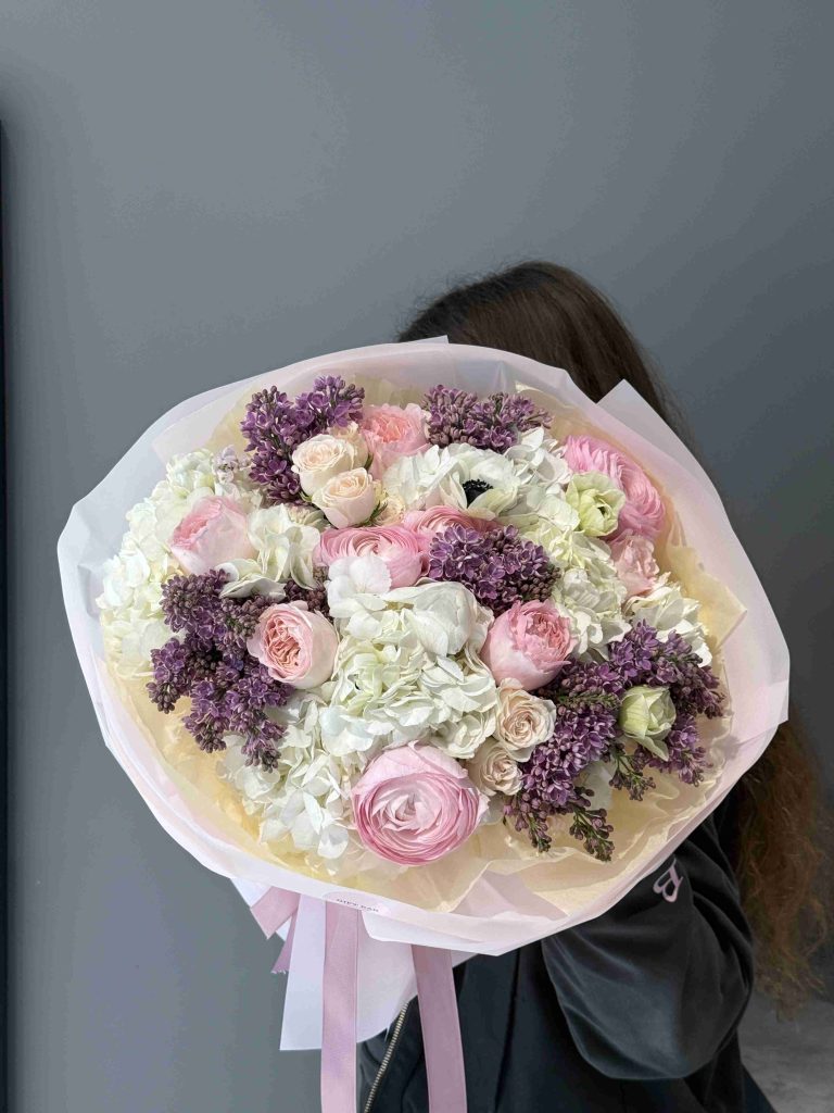 Букет цветов «Lavender spring»