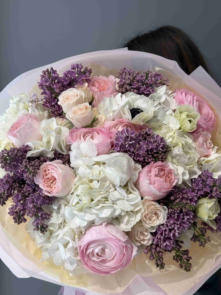 Букет цветов «Lavender spring»