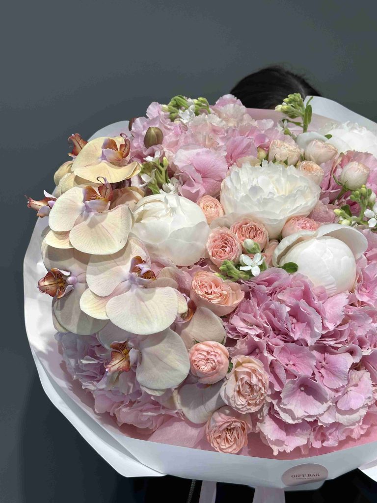 Bouquet “Pink latte”