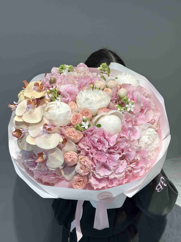 Bouquet “Pink latte”