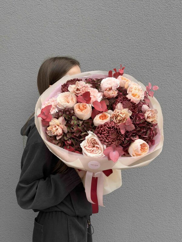 Букет квітів «Choco Pie»