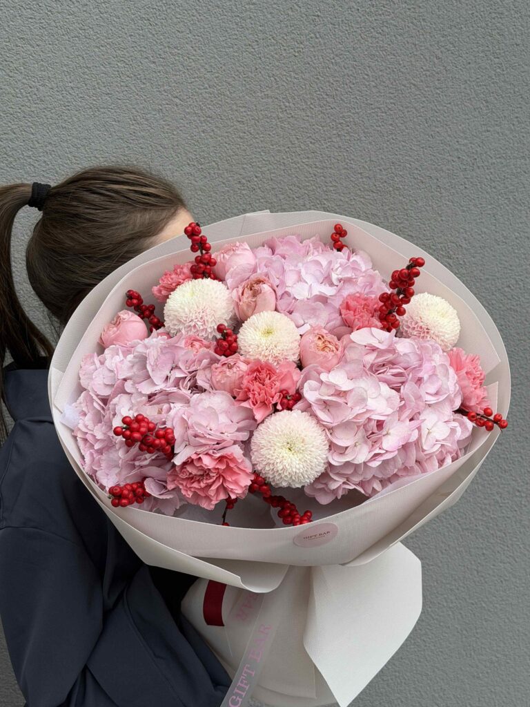 Букет цветов «Apple Donut»