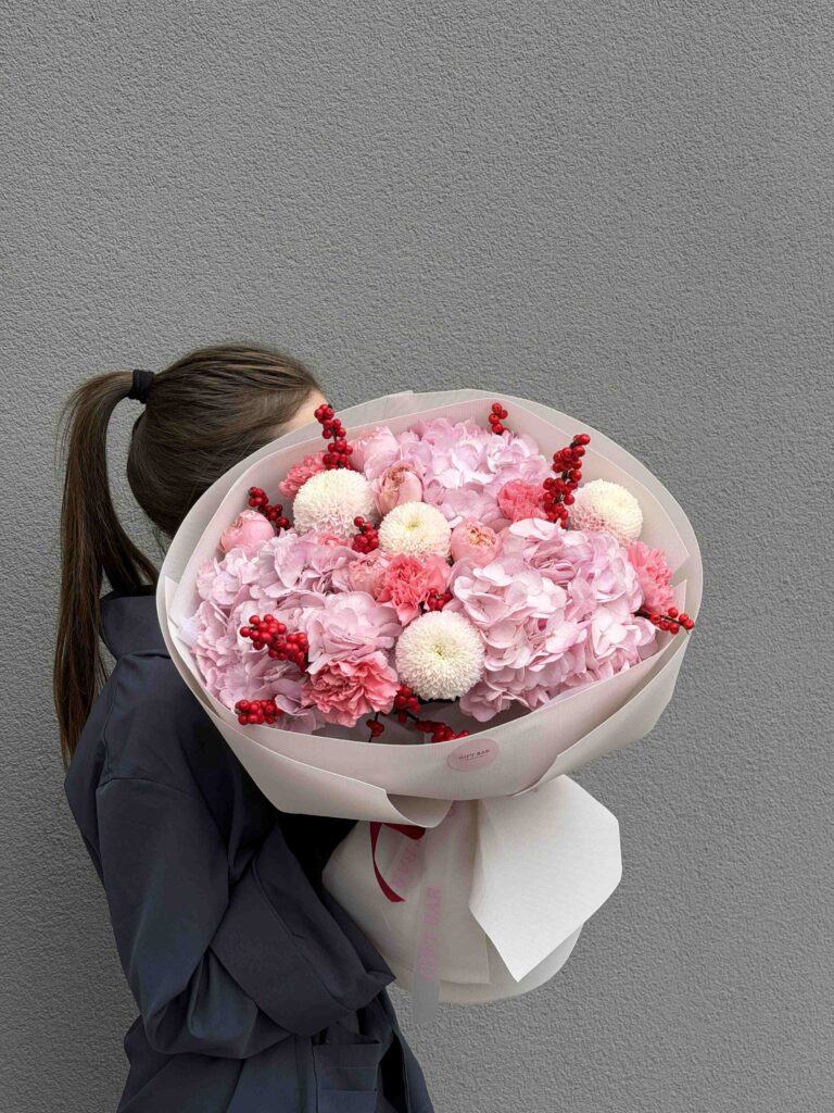 Букет цветов «Apple Donut»