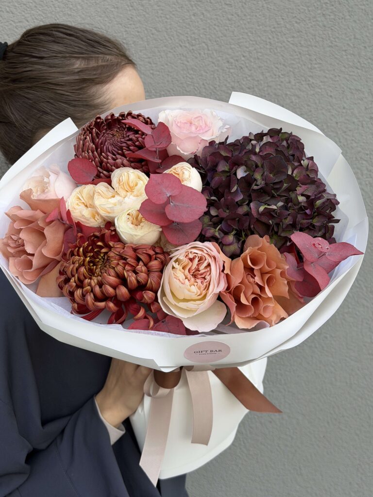 Букет цветов «Fresh Coffee»