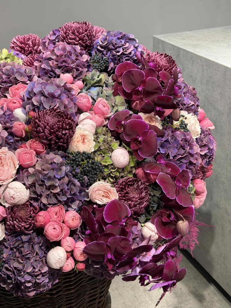 Kosz kwiatów „Jam”