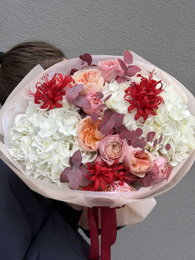 Букет цветов «Pumpkin creme»