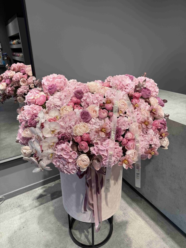 Kwiaty w pudełku „Warm Magic”