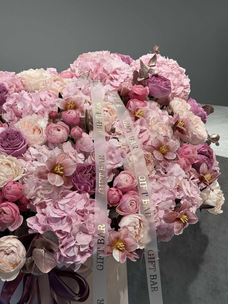 Kwiaty w pudełku „Warm Magic”