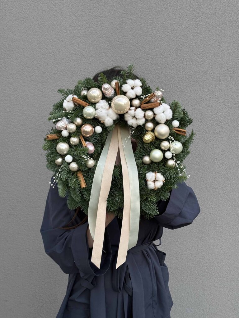 Wreath  “Snowy Forest”