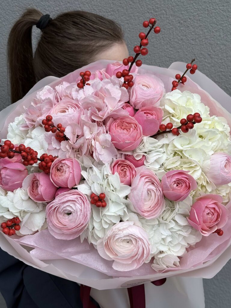 Bukiet kwiatów „Pudding”