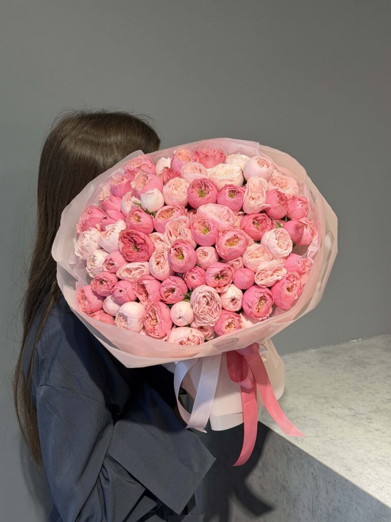 Микс кустовых роз