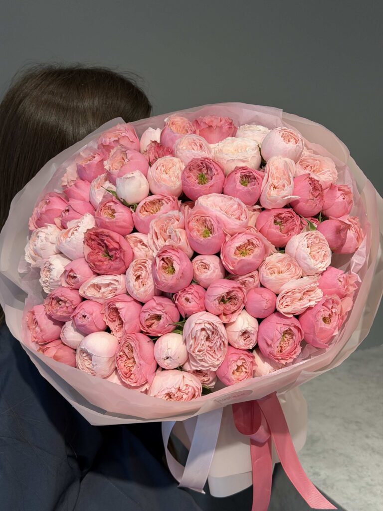 Микс кустовых роз