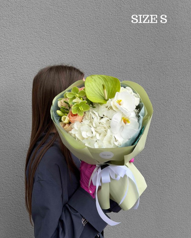 Bukiet kwiatów „Matcha”