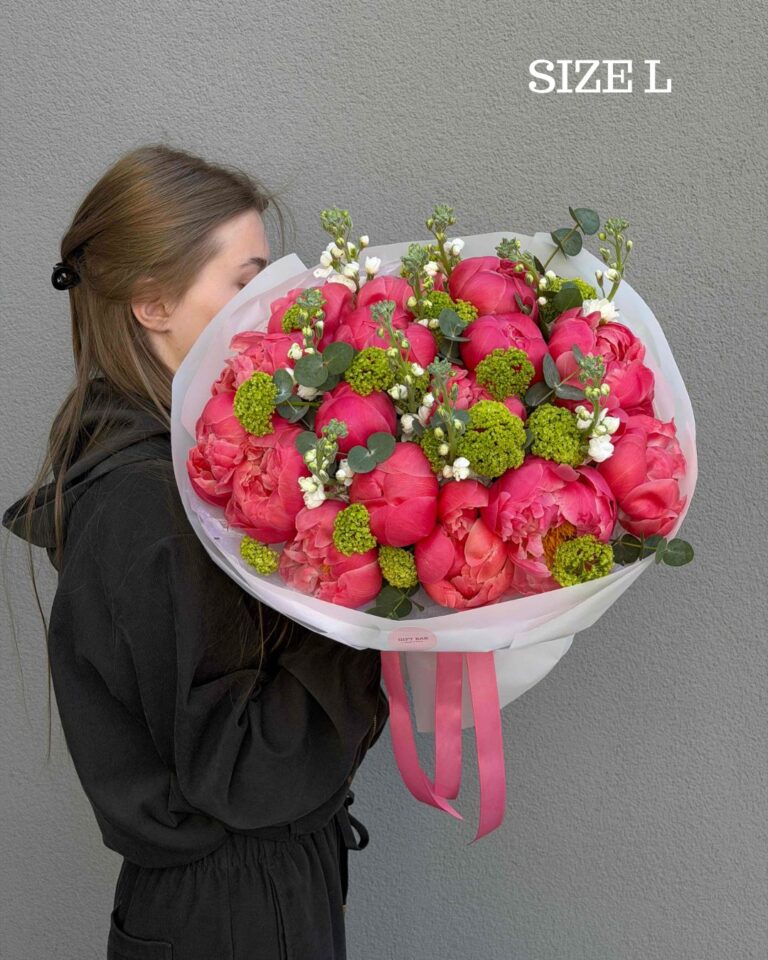 Bukiet kwiatów „Love Coral”