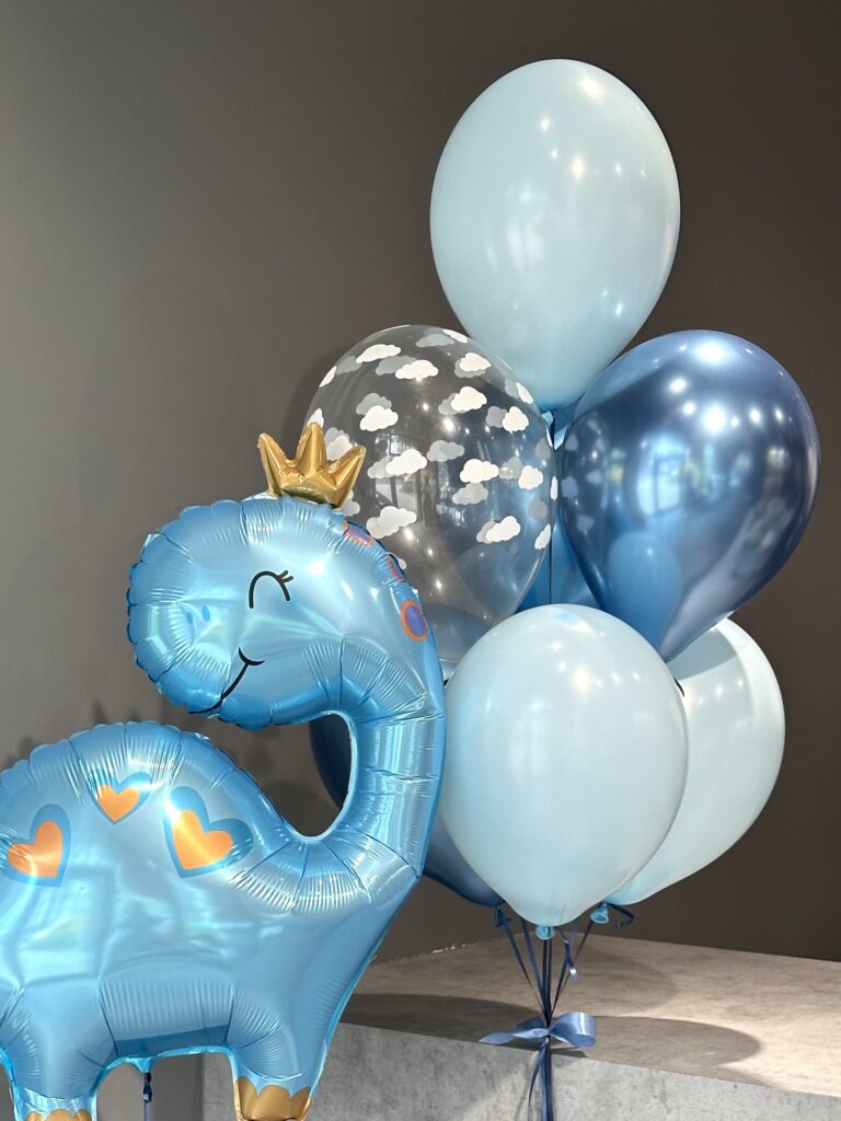 Набор шаров «Blue Dino»