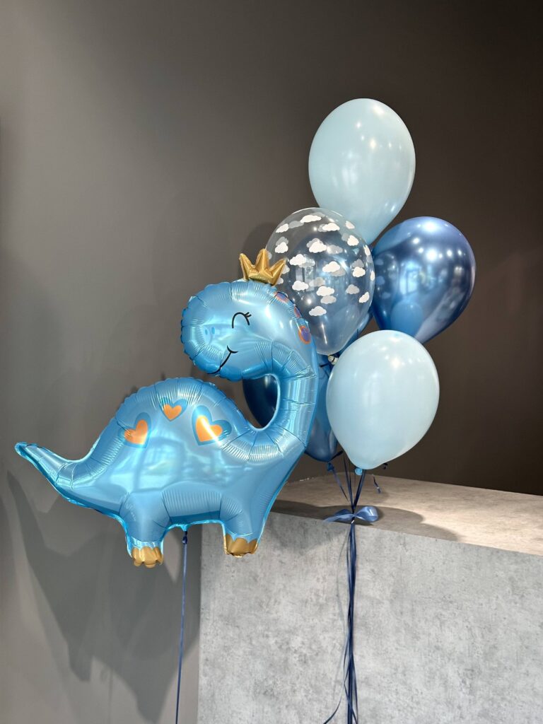 Набор шаров «Blue Dino»